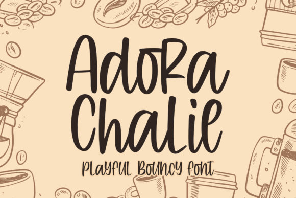 Adora Chalie: A Modern Calligraphy-Inspired Display Font