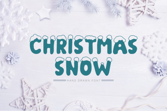 Christmas Snow: A Fun and Neat Display Font for Winter Enthusiasts