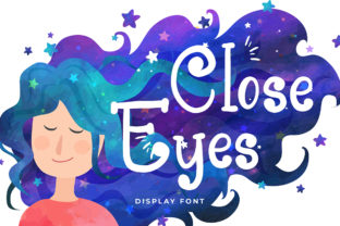 Close Eyes: A Font for Dreamers and Designers