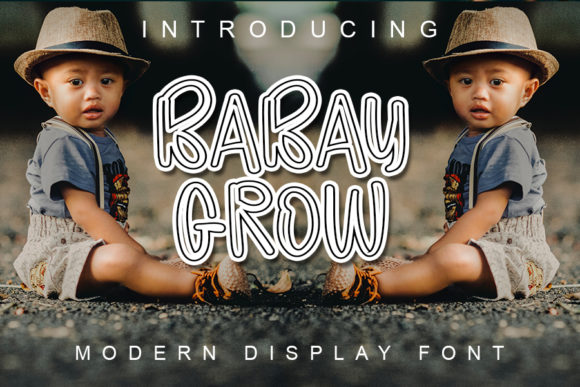 Exploring the Versatility of Baby Grow: A Modern Display Font for Creative Expression