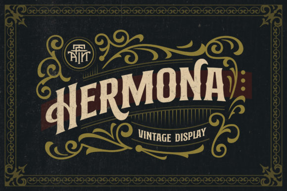 Hermona: A Vintage Font That Elevates Design with Nostalgic Elegance