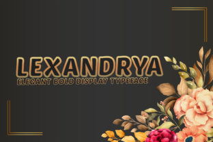 Lexandrya Outline: A Delightful Font for Design and Expression