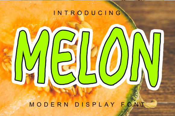 Melon: A Bold and Charismatic Font for Modern Design