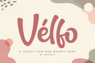 Velfo: A Unique Font That Adds Character to Your Designs