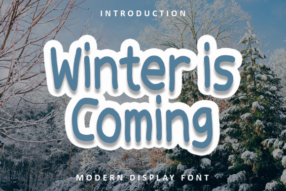 Winter is Coming Font